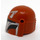 LEGO Helmet with Sides Holes with Mandalorian Warrior Gray and Black (66554 / 87610)