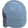 LEGO Helmet with Sides Holes with Paz Vizsla Azure and Black (3807)