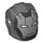 LEGO Helm mit Smooth Vorderseite mit Silber Iron Man Maske (28631 / 69165)