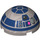 LEGO Hemisphere 4 x 4 with R2-D2 Head (32808 / 86500)