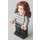 LEGO Hermione Granger Striped Tröja och Svart Ben Minifigur