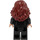 LEGO Hermione Granger with Black Gryffindor Hoodie and Side Parting Hair Minifigure