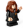 LEGO Hermione Granger with Black Gryffindor Hoodie and Skirt Minifigure