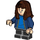 LEGO Hermione Granger avec Dark Bleu Cardigan Minifigurine