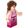 LEGO Hermione Granger avec Rose Robe Minifigurine