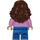 LEGO Hermione Granger mit Rosa Kapuzenpullover Minifigur