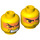 LEGO Hikaru Head (Safety Stud) (3626 / 54898)