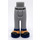 LEGO Hüfte mit Pants mit Blau shoes (35642)