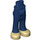 LEGO Hip with Pants with Dark Blue Trousers with Tan Shoes (35584)