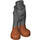 LEGO Hüfte mit Pants mit Dark Orange Boots (35642)
