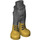 LEGO Heup met Pants met Gold Boots (35642)