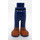 LEGO Heup met Pants met Medium Flesh Boots en Dark Blauw Laces (35642)