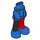 LEGO Hanche avec Rolled En haut Shorts avec Bleu, rouge, Noir avec charnière épaisse (11403)