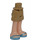 LEGO Hanche avec Rolled En haut Shorts avec Bleu Sandals avec charnière mince (36198)
