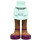 LEGO Heup met Kort Dubbele Layered Skirt met ankle straps (23898 / 92818)