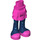 LEGO Hüfte mit Kurz Doppelt Layered Skirt mit Dark Blau Tights und Pink Shoes (35629 / 92818)