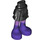 LEGO Lonkka jossa Lyhyt Kaksinkertainen Layered Hame jossa Purppura boots (36178 / 92818)