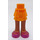 LEGO Fianco con Corto Doppio Layered Gonna con Viola shoes (92818)