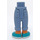 LEGO Heup met Kort Broek met Turquoise Shoes (101347)