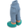 LEGO Heup met Kort Broek met Turquoise Shoes (101347)