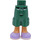 LEGO Hip with Shorts with Cargo Pockets with Lavender shoes (2268)