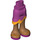 LEGO Hip with Wavy Skirt with Purple flip flops (20381)