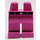 LEGO Hips and Legs with Black Belt, Silver Buckle and Pink Belt Loops Pattern (3815)