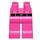 LEGO Hips and Legs with Black Belt, Silver Buckle and Pink Belt Loops Pattern (3815)