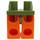 LEGO Hanches et jambes avec Copper Courroie et Dark Turquoise Scales (3815 / 78112)
