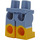 LEGO Hips and Legs with Jeans Shorts  (3815)