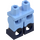 LEGO Heupen met Bright Licht Blauw Poten en Dark Blauw Boots Patroon (73200)