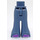 LEGO Hips with Flared Trousers with Purple Shoes with White Soles (101117)