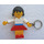 LEGO Homemaker Female Keychain