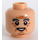 LEGO Horace Slughorn Minifigure Head (Recessed Solid Stud) (3626 / 68544)