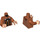 LEGO Horace Slughorn with Reddish Brown Vest Minifig Torso (973 / 76382)