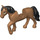 LEGO Horse with Black Hair and Large Brown and White Eyes (103388)