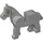 LEGO Horse with Brown Bridle and Gray Patches (75998)