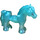 LEGO Paard met Poten Together en Blauw Ogen (77076)