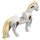 LEGO Horse with Tan Hair and Brown Patches (103387)