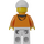 LEGO Hot Dog Vendor Minifigure