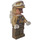 LEGO Hoth Rebel Trooper met Zandbruin Helm en Oranje Chin Dimple Minifiguur