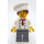 LEGO House Female Chef met Dark Stone Grijs Poten minifiguur