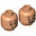 LEGO Hudson Harper Minifigure Head (Recessed Solid Stud) (3626 / 53267)