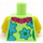 LEGO Hula Lula Minifig Torso (973 / 76382)