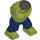 LEGO Hulk Körper mit Dark Blau Pants (45776)