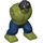 LEGO Hulk Cuerpo con Dark Azul Pants (45776)