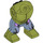 LEGO Hulk Body with Sand Blue Pants with Lavender Panels