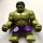 LEGO Hulk - Dark purple pants met dark Rood  Patroon minifiguur