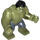 LEGO Hulk (Grand) avec Gris Pants et Sourire Minifigurine