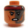 LEGO Hunter Minifigure Head (Recessed Solid Stud) (3626 / 68793)